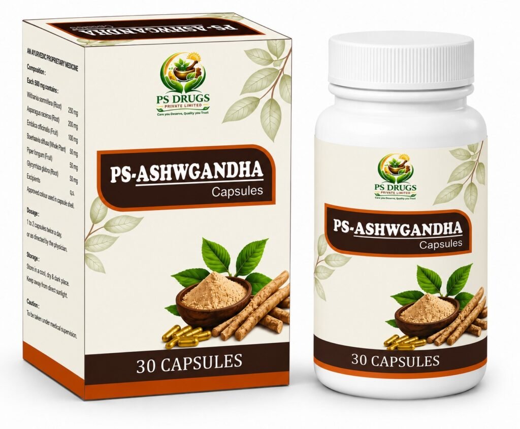 PS-Ashwagandha Capsule-500mg